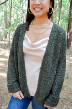 Load image into Gallery viewer, Oh So Cozy Cardigan - Olive
