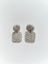 Load image into Gallery viewer, Cable Knit Earrings
