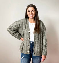 Load image into Gallery viewer, Cable Cutie Cardigan
