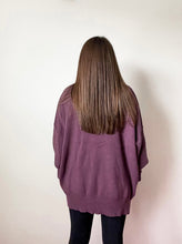 Load image into Gallery viewer, Season Staple Sweater - Eggplant
